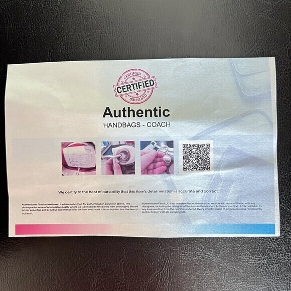 COACH 10858 Legacy Multi-Stripe Hobo Shoulder Bag Authentication‎ Certificate - Picture 10 of 16